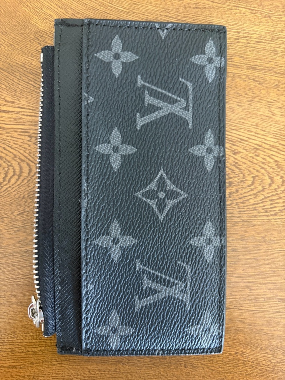 Louis Vuitton Black Monogram Canvas Wallet